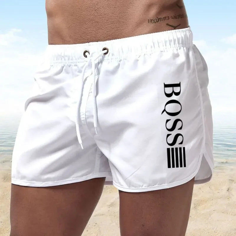 Short de Bain Homme Séchage Rapide Respirant Filet – Surf Plage Fitness Natation Taille Élastique Été | Mode Homme Aquatique