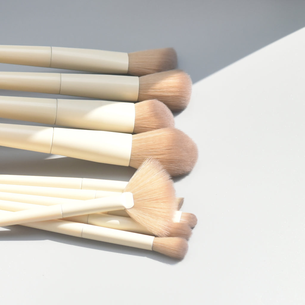 Set de Pinceaux Maquillage Ultra-Doux – Fard à Paupières, Fond de Teint, Poudre & Blush | Femme