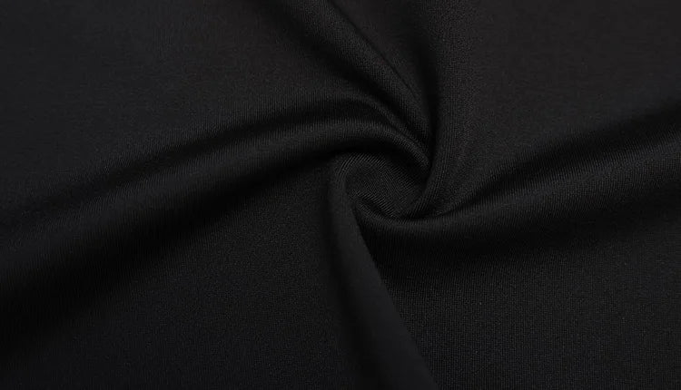Robe Femme Fourreau Bodycon Manches Longues Col Revers Bicolore Sexy – Tenue Club Élégante | CNYISHE