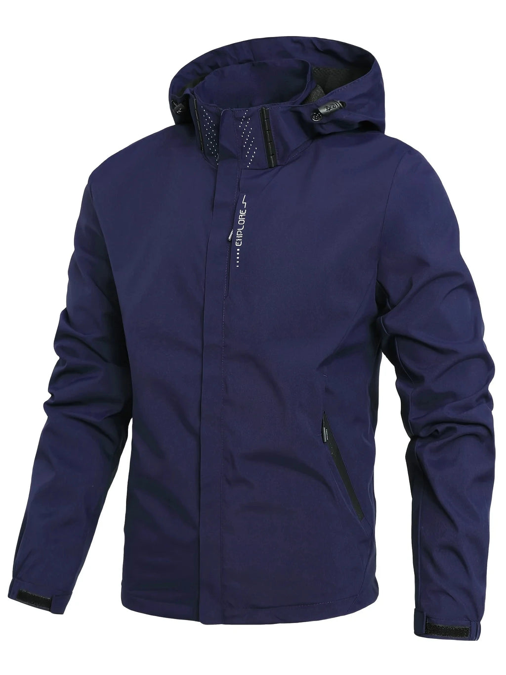 Herren Leichte Kapuzen-Regenjacke – Outdoor-Windjacke zum Wandern und Klettern | Herren Sportmode