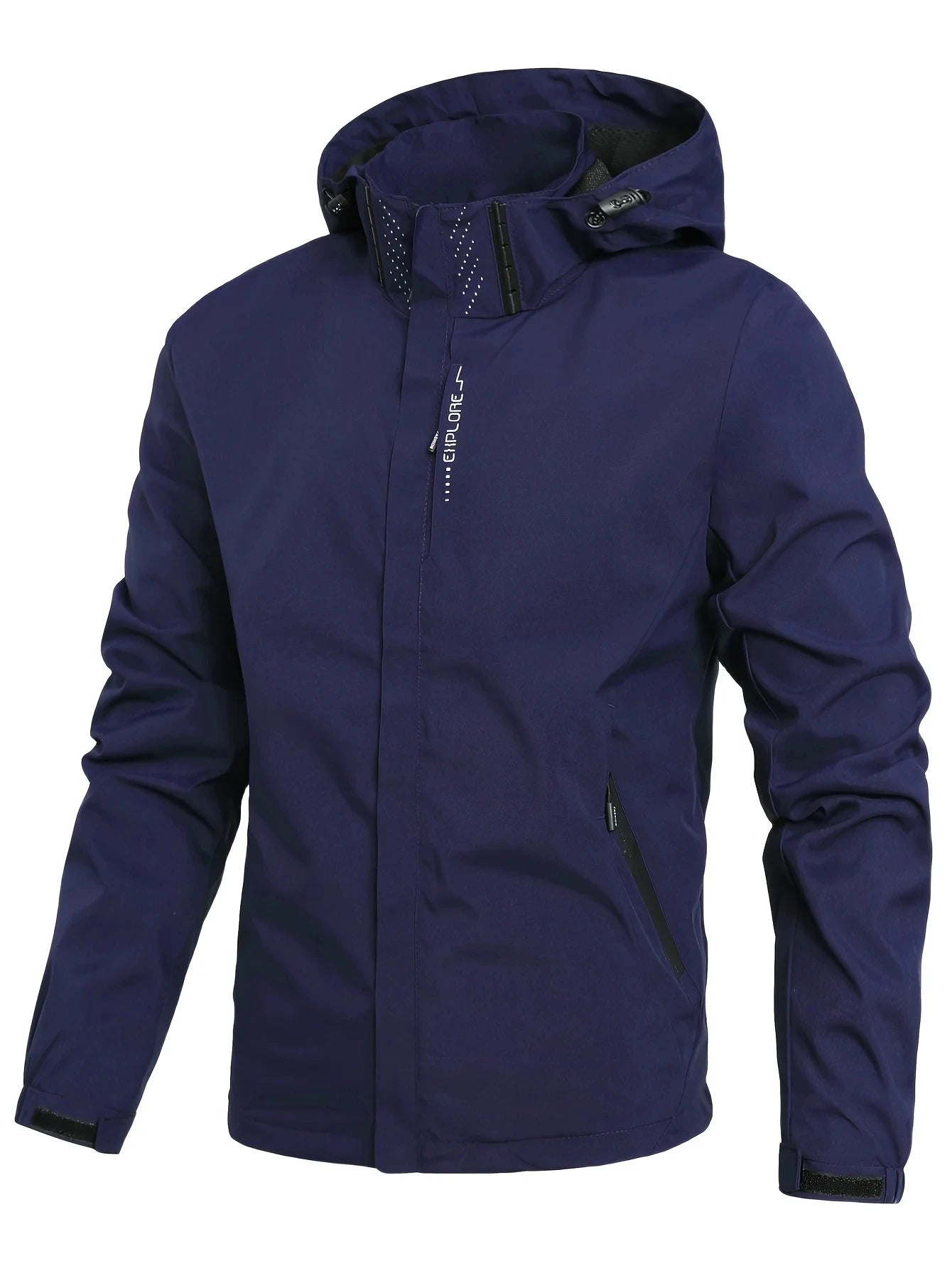Herren Leichte Kapuzen-Regenjacke – Outdoor-Windjacke zum Wandern und Klettern | Herren Sportmode