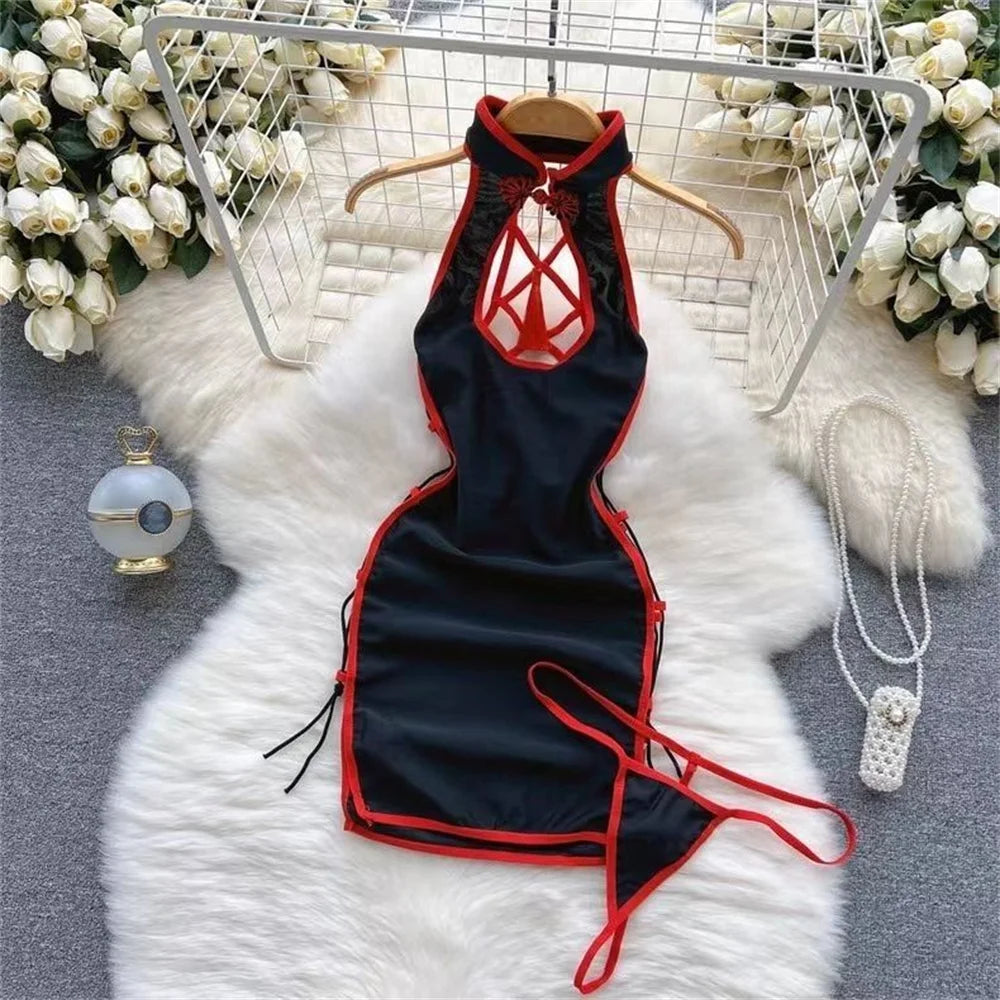 Combinaison Lingerie Femme Sexy Lapin Cosplay Déguisément Dos Nu Ajourné – Costume Roleplay Kawaii | Soirée