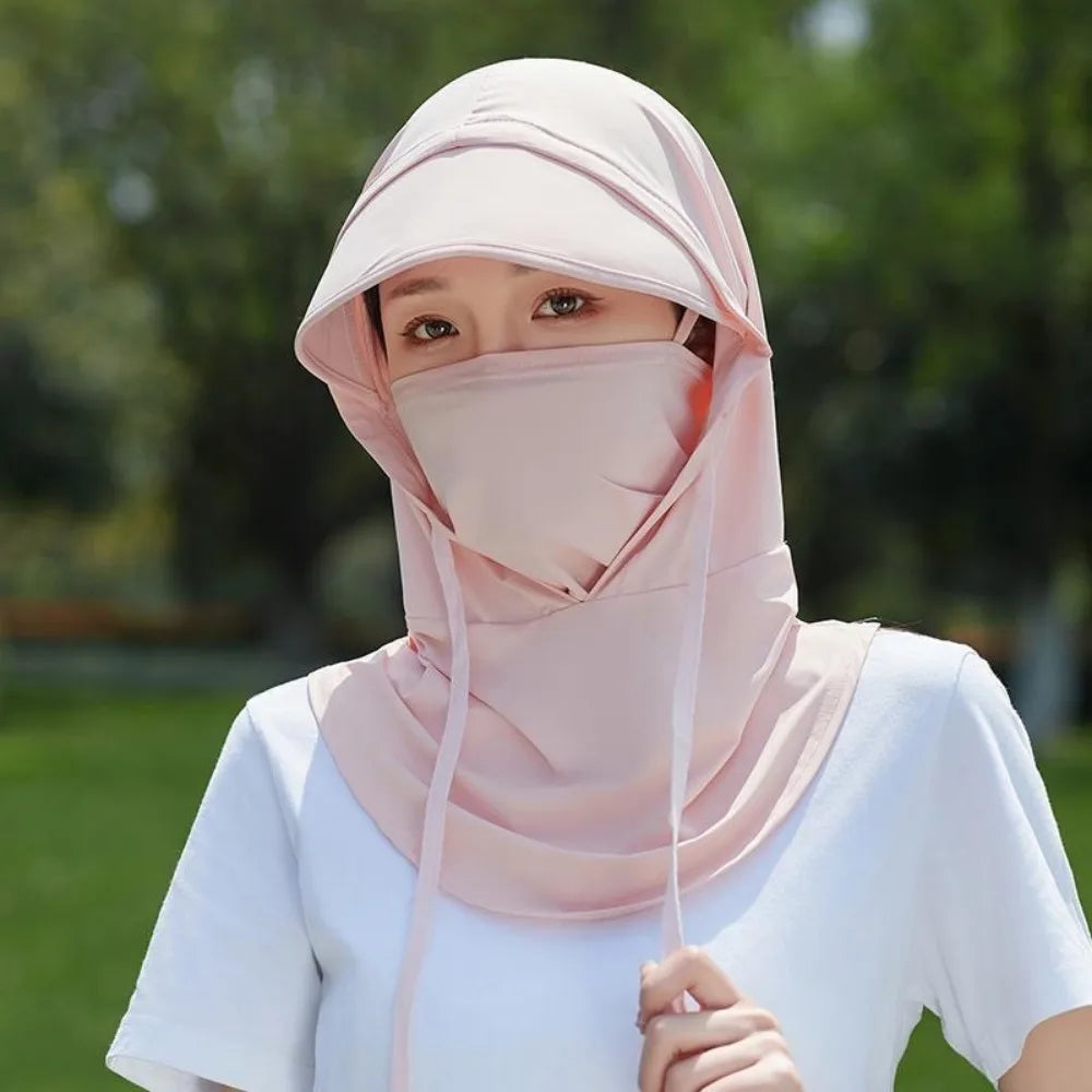 Cagoule Anti-UV Respirante – Masque Visage & Cache-Cou Long | Cyclisme, Moto, Pêche & Randonnée | Homme & Femme