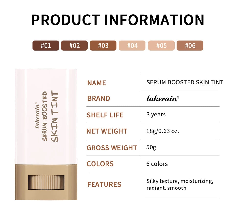 Stick Fond de Teint Magic Eraser – Correcteur Camouflage Léger & Éclat | Contouring Visage Longue Tenue