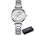Montre Femme CURREN Luxe Quartz Japonais – Acier Inoxydable Étanche Élégante Fashion