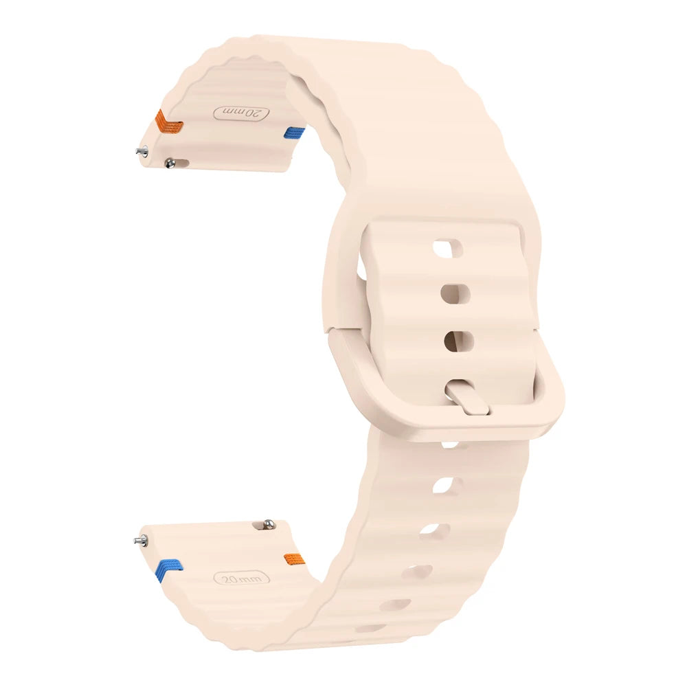 Bracelet Silicone 22mm Xiaomi Watch 2 Pro S4 S3 S2 S1 Active Mi Watch Color 2 – Vague Sport