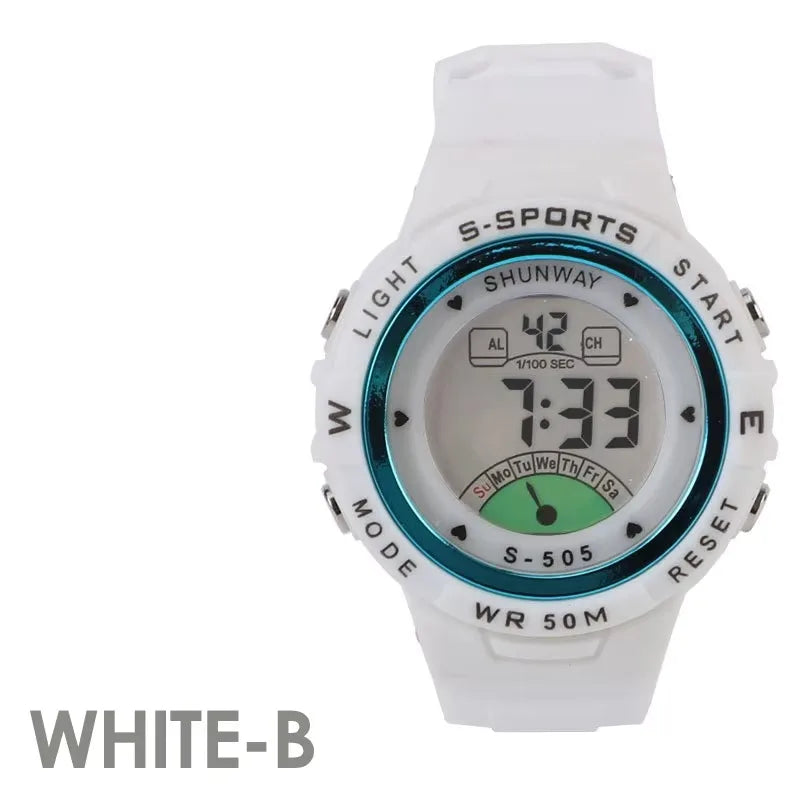 Montre Enfant UTHAI CE02 Quartz Colorée – Fille Garçon Étanche 50M Sport Student