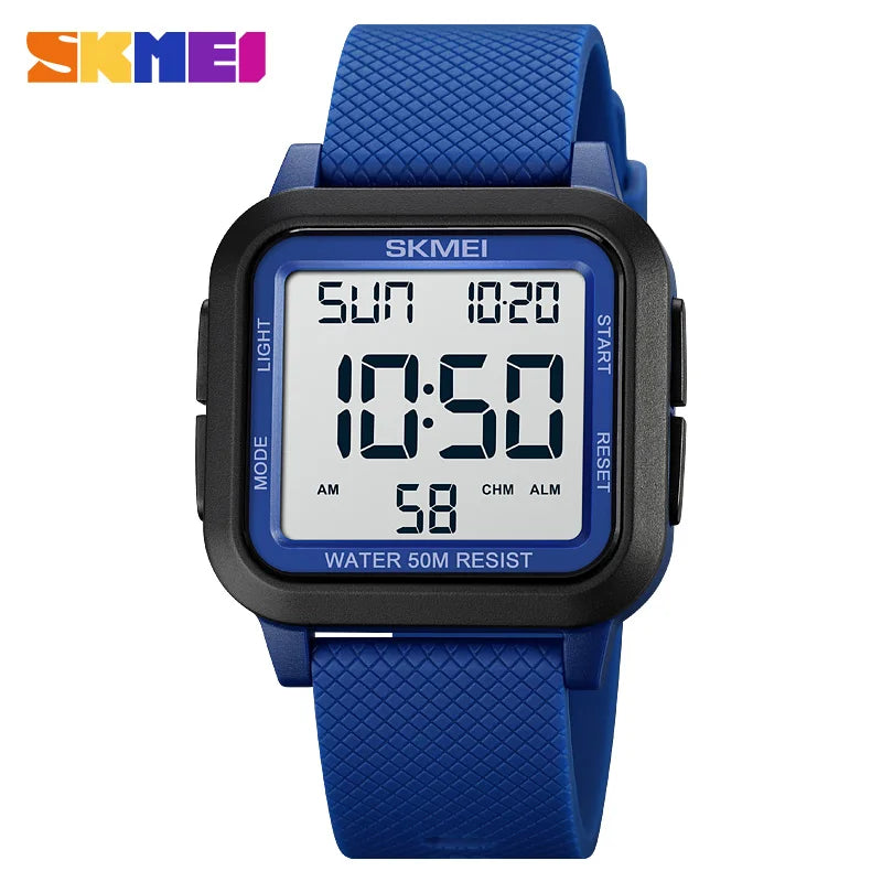 Montre Homme SKMEI 1894 Militaire Sport Luxe – LED Digital Électronique Étanche Reloj