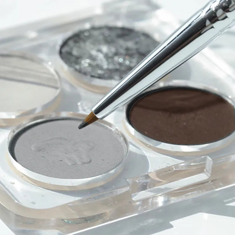Pinceau Eyeliner Coudé Précision – Correcteur Cernes & Contour Yeux | Outil Cosmétique