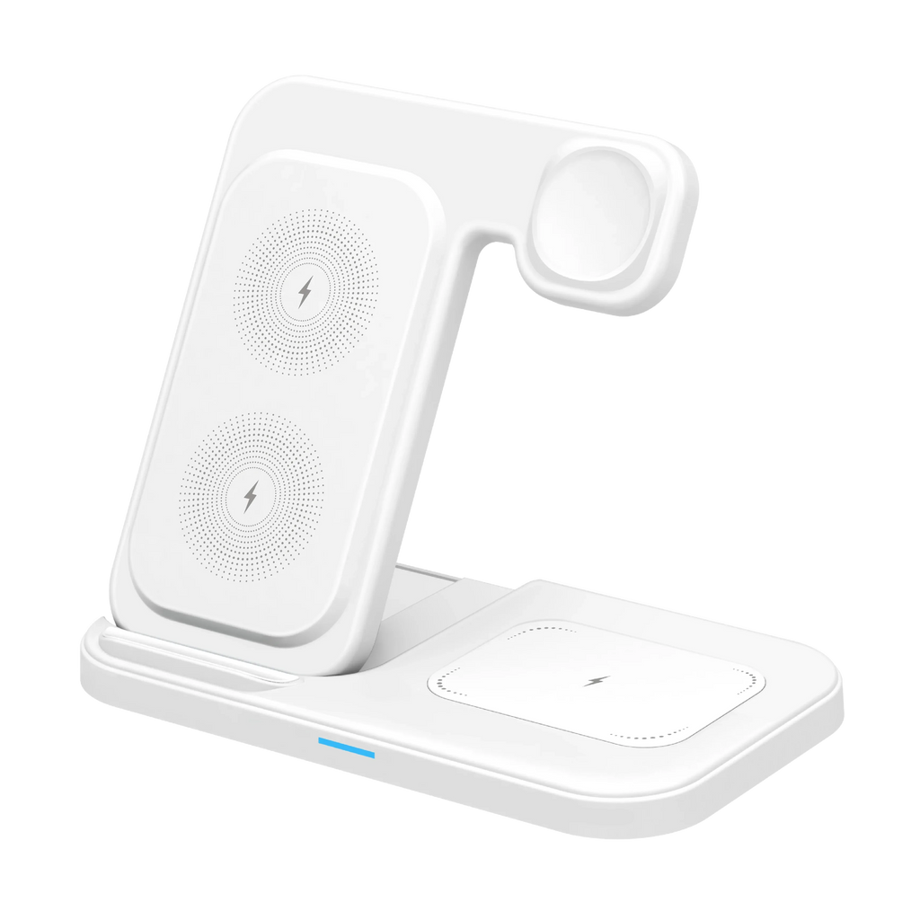 Chargeur 3-en-1 Pliable Charge Rapide – iPhone 17-12 iWatch 11-2 Ultra AirPods 4 3
