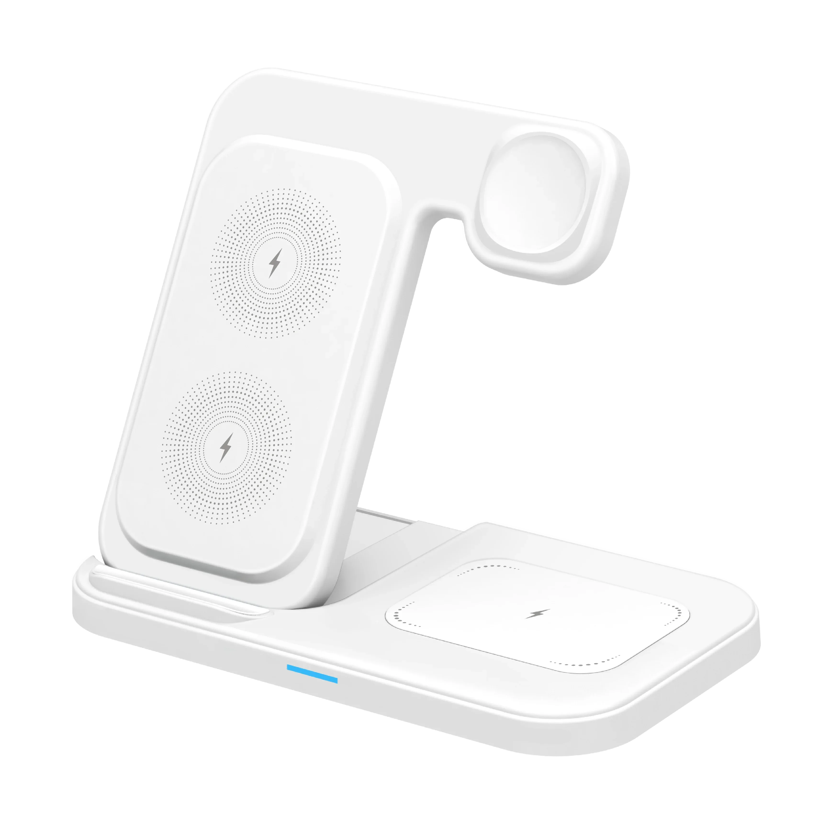 Chargeur 3-en-1 Pliable Charge Rapide – iPhone 17-12 iWatch 11-2 Ultra AirPods 4 3