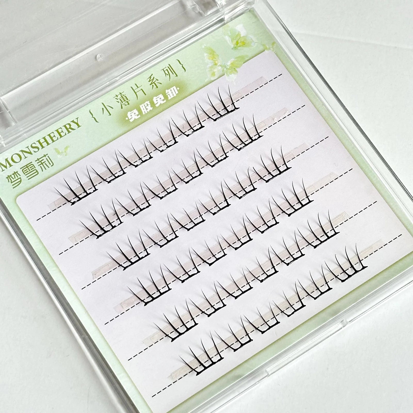 Faux Cils Cosplay Sans Colle – Clusters Effet Lifting | DIY Maquillage Naturel