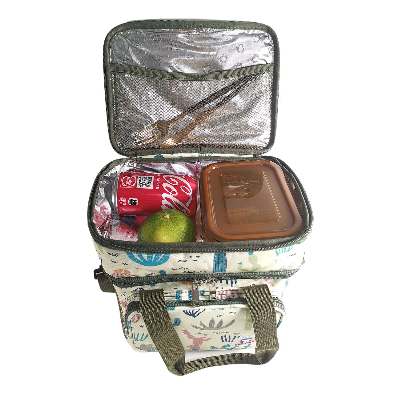 Sac Repas Isotherme – Lunch Bag Pique-Nique Camping Travail École Anti-Fuite Bandoulière
