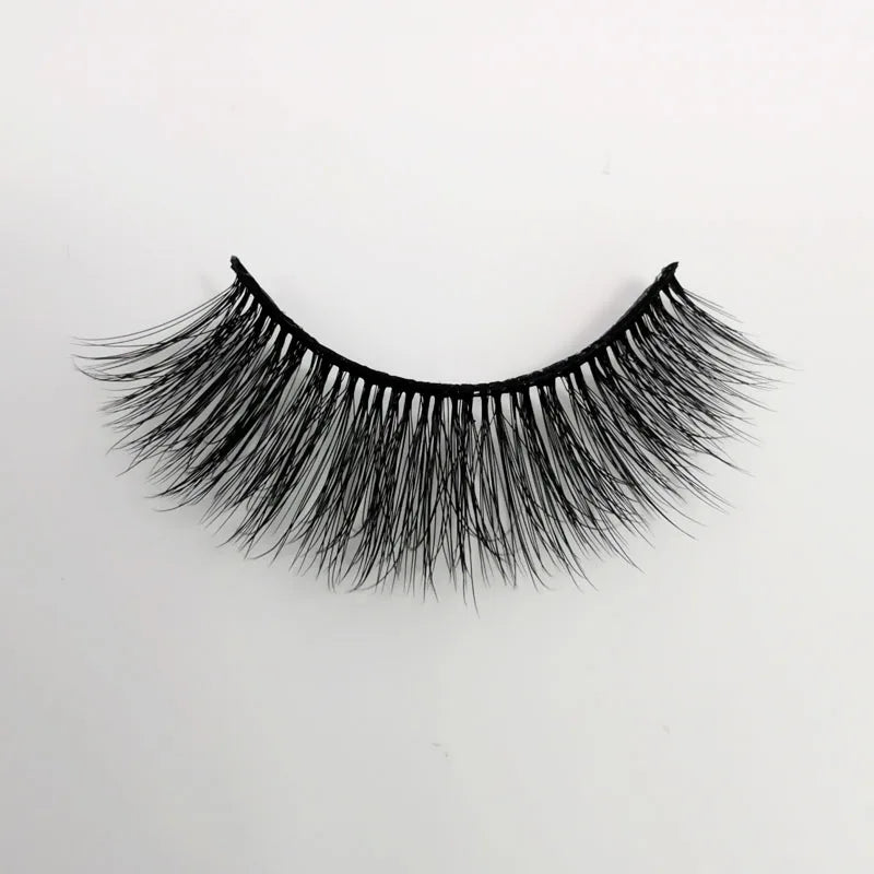 Lot 3 Paires Faux Cils 3D Vison SHIDISHANGPIN – 27 Styles Fluffy Wispy Épais | Cils Faux Faits Main Maquillage Yeux