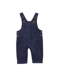 Salopette Bébé Unisexe Bretelles Boutons Couleur Unie – Combinaison Toddler Garçon Fille 0-24 Mois