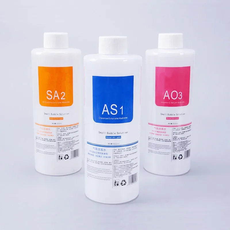 Professionelles Aqua Peel Serum AS1 SA2 AO3 – Hydra-Dermabrasions- und Tiefenreinigungslösung für das Gesicht