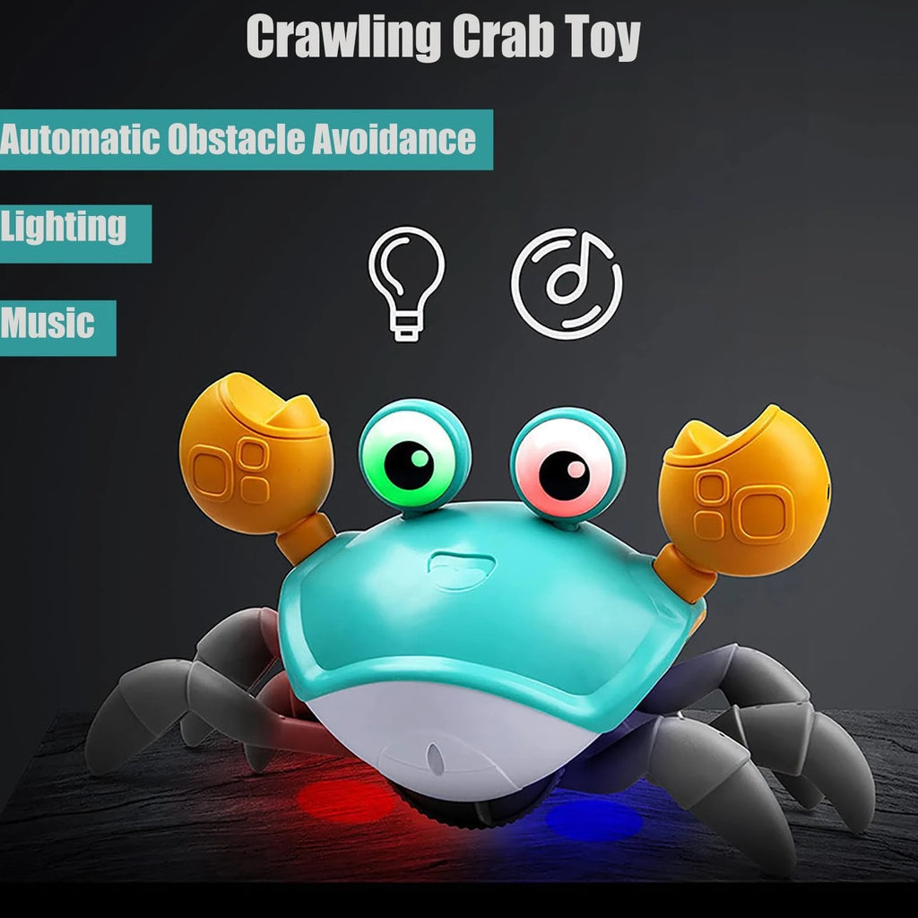 Jouet Interactif Crabe Dansant Chien & Chat Sons Musicaux – Stimulant & Amusant | Jouet Électronique Animaux de Compagnie