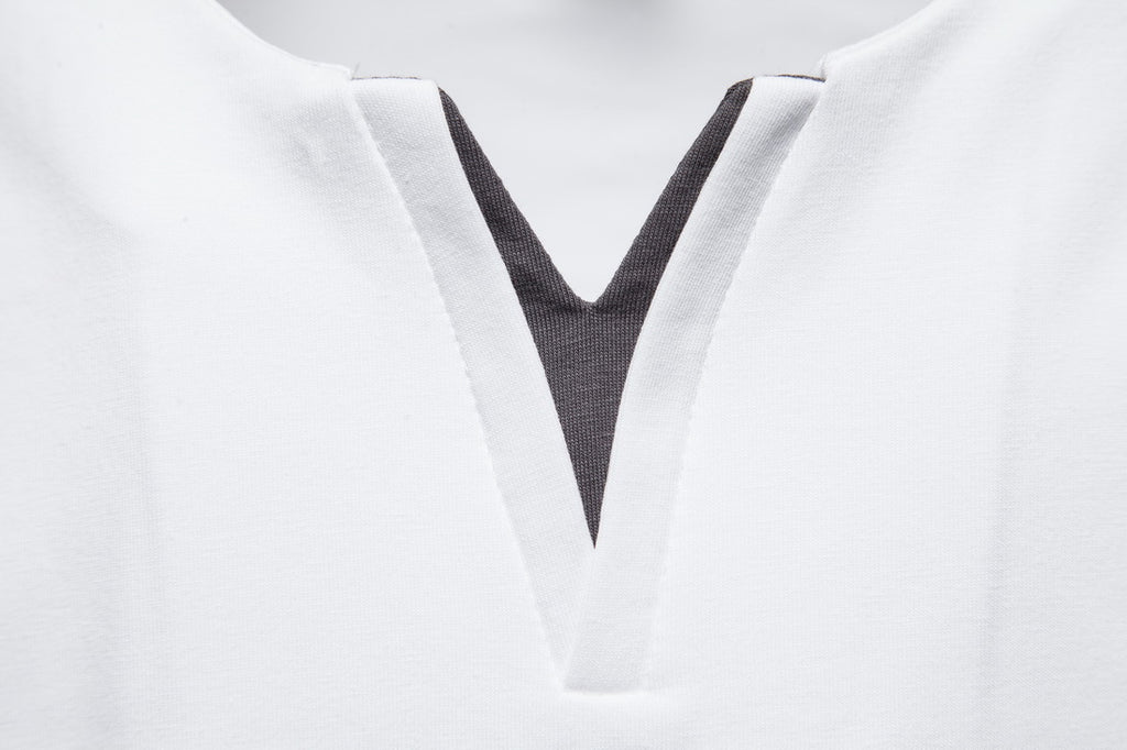 Herren Henley T-Shirt V-Ausschnitt Kurzarm Baumwolle Slim Fit Lässig Basic Sommer Bequem Atmungsaktiv Elegant Zeitlos – Premium Slim Henley T-Shirt | Premium Casual Herrenmode