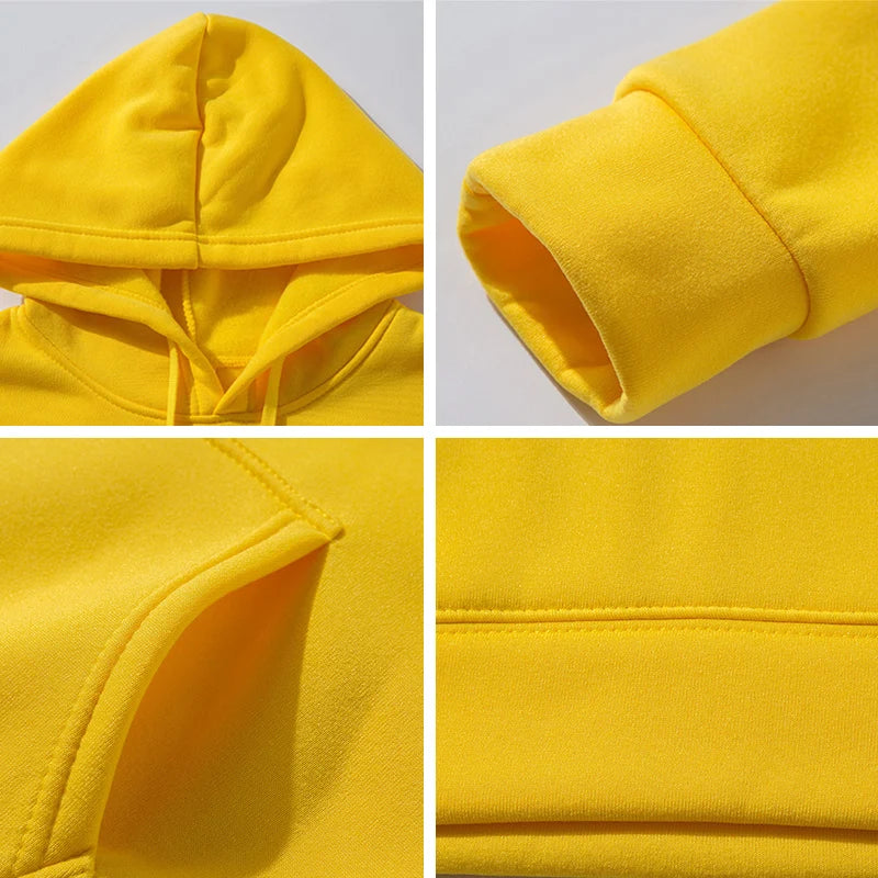 Sweat à Capuche Unisexe Couleur Unie Poche Kangourou Sport Fitness Casual Pullover Multicolore Confortable Tendance – Hoodie Unisexe Premium Multicolore | Mode Unisexe Sport Casual Premium