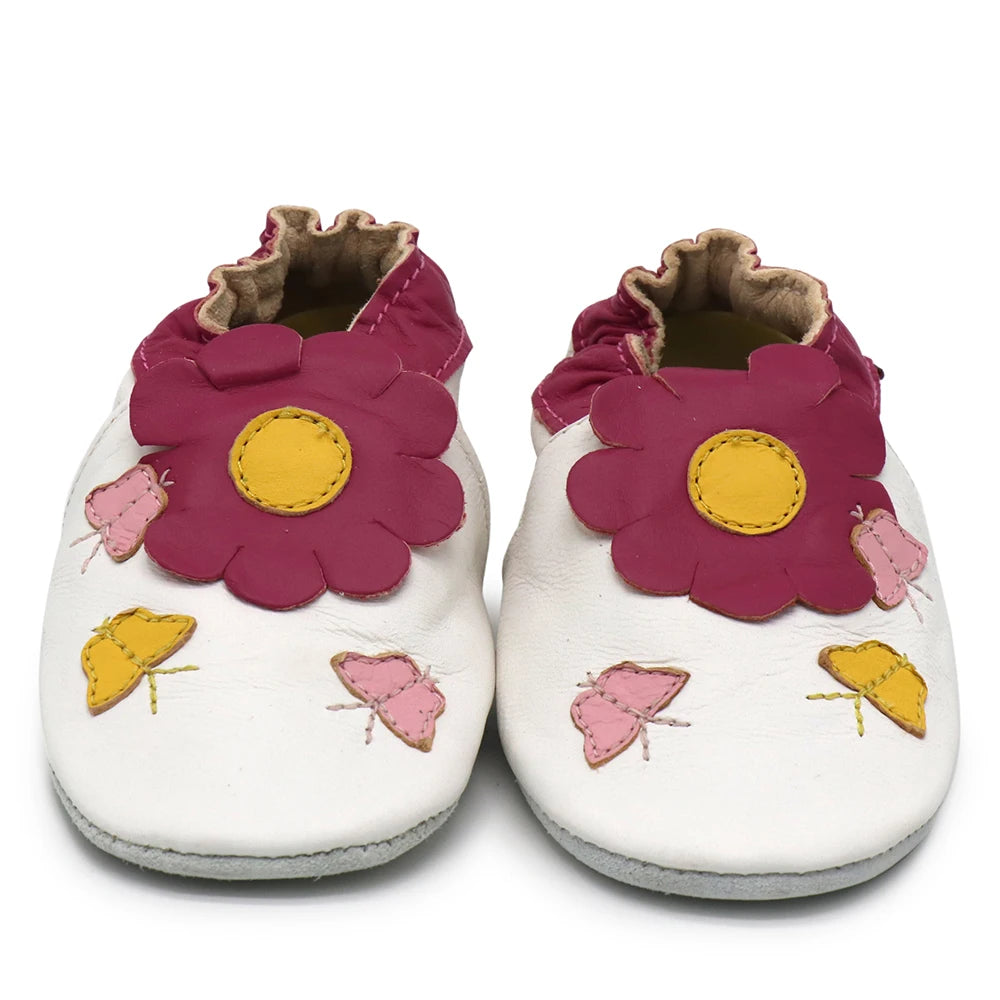 Chaussures Bébé Cuir Mouton Souple Antidérapantes – Premiers Pas Unisexe 0-24 Mois Carozoo