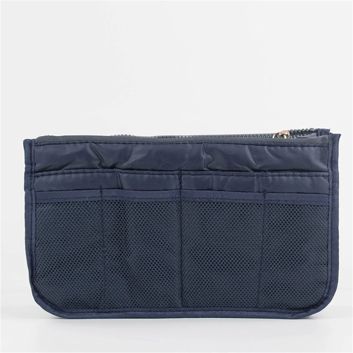 Sac Rangement Bi-Fold Double Zip – Grande Capacité | Organisateur Maquillage & Toilette