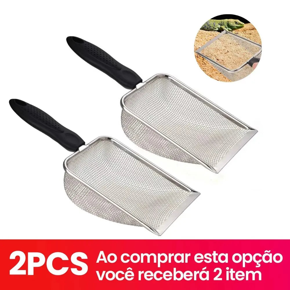 Pelle Litière Chat Inoxydable Anti-Odeurs – Ergonomique Durable Nettoyage Facile Hygiène Féline