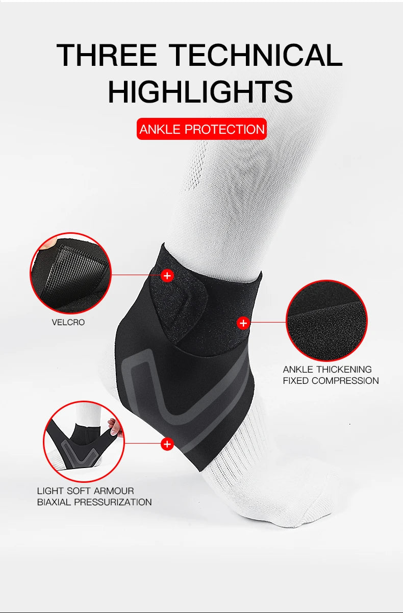 Chevillieres de Sport Réglables – Lot de 2 | Maintien & Protection Cheville | Élastique Respirant Anti-Entorse | Fitness & Running