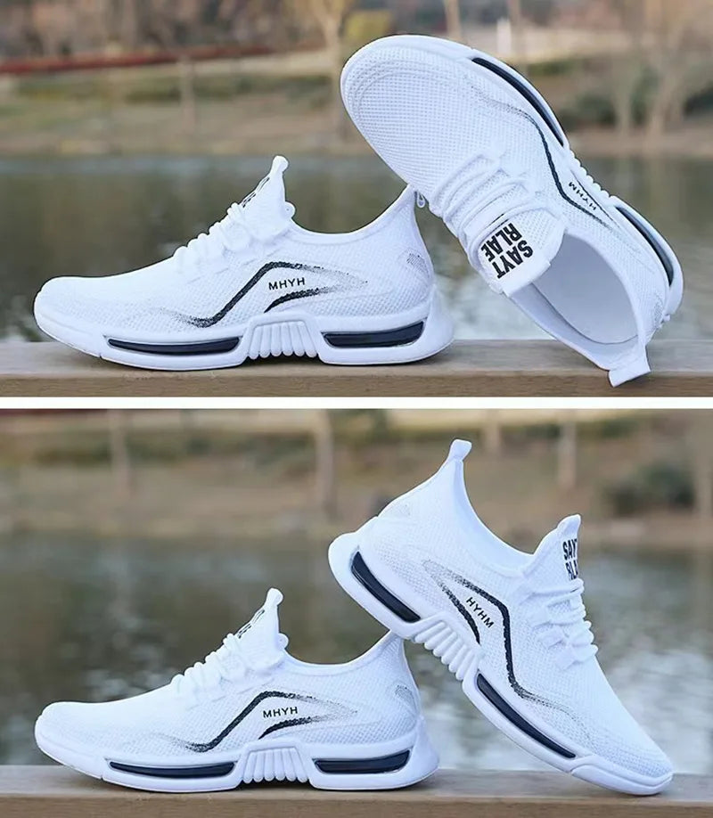 Sneakers Simples Homme Casual Non-Slip Respirantes – Running Outdoor Printemps Zapatos