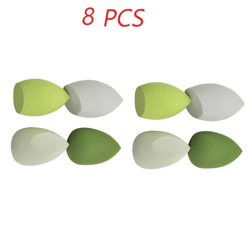 Lot 4 Éponges Maquillage Blender Puff – Fond de Teint, Poudre & Correcteur | Application Douce & Uniforme | Accessoire Beauté