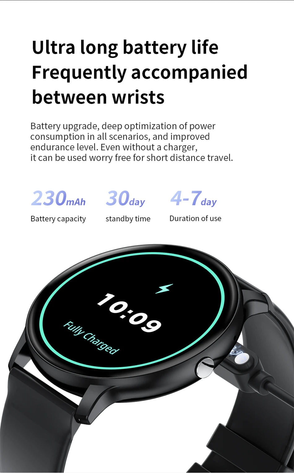 Smartwatch Unisexe 1.39" Appels Messages Sport Calories Météo Cadran DIY Personnalisable Homme Femme Étanche | Smartwatch Unisexe Multifonction Premium