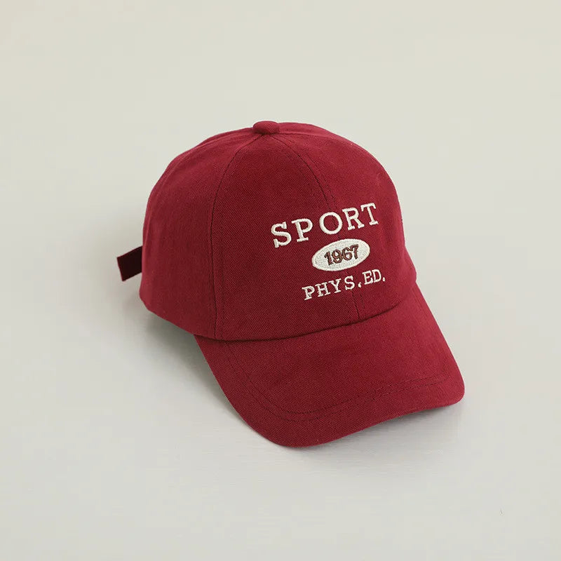 Casquette Enfant Réglable Lettre – Bob Anti-UV Garçon Fille Printemps Été Automne Outdoor
