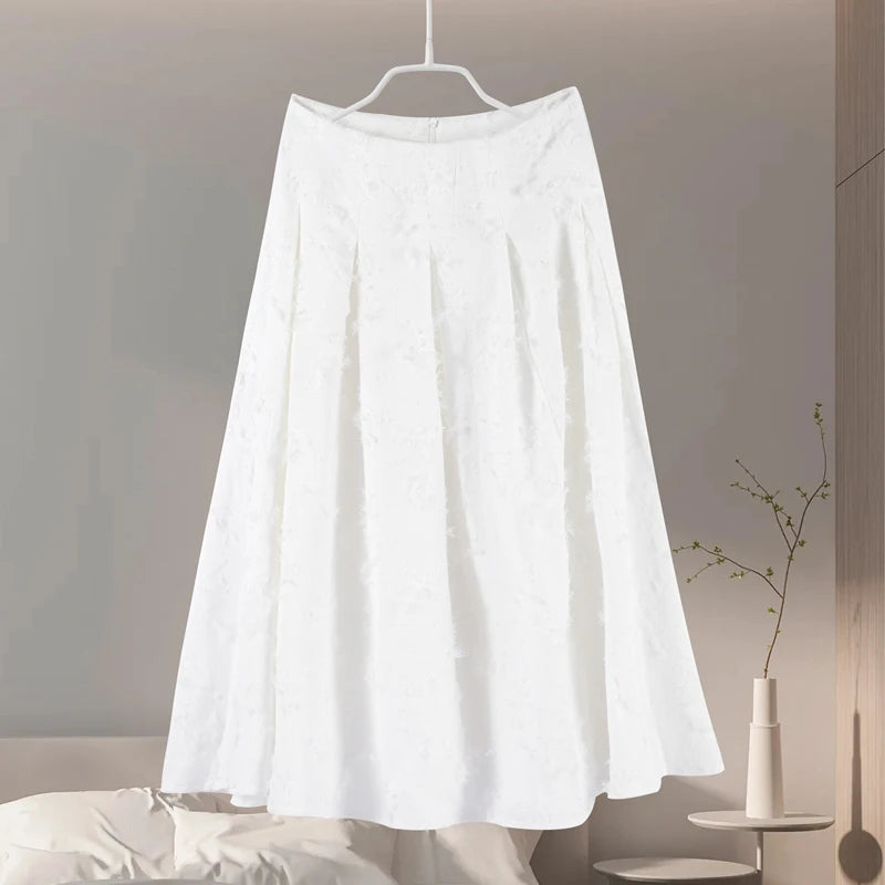 Ensemble 2 Pièces Femme - Chemise Boutons À Franges & Jupe Plissée Zippée | Urban Lady