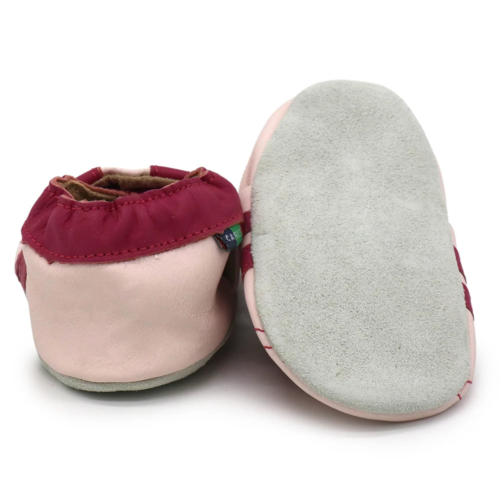 Chaussures Bébé Cuir Mouton Souple Antidérapantes – Premiers Pas Unisexe 0-24 Mois Carozoo