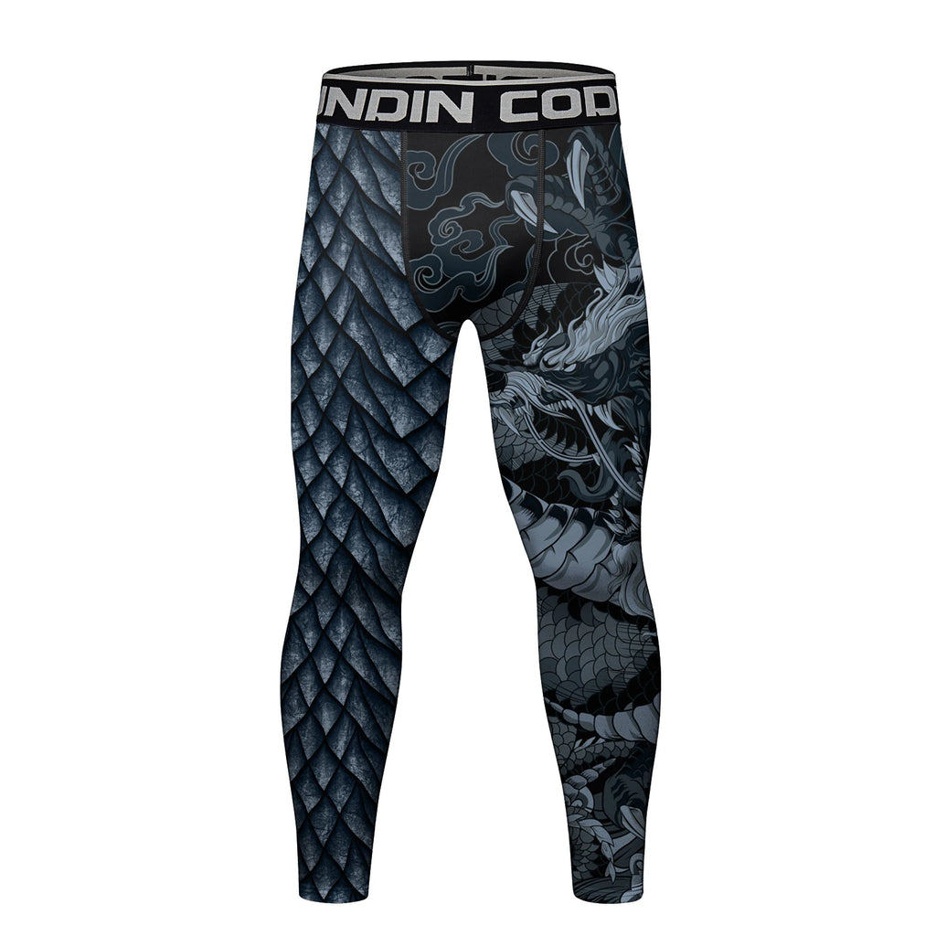 Leggings de Compression Homme - BJJ, Grappling & Fitness