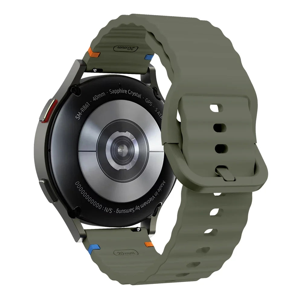 22mm Silikonarmband Xiaomi Watch 2 Pro S4 S3 S2 S1 Active Mi Watch Color 2 – Sportwelle