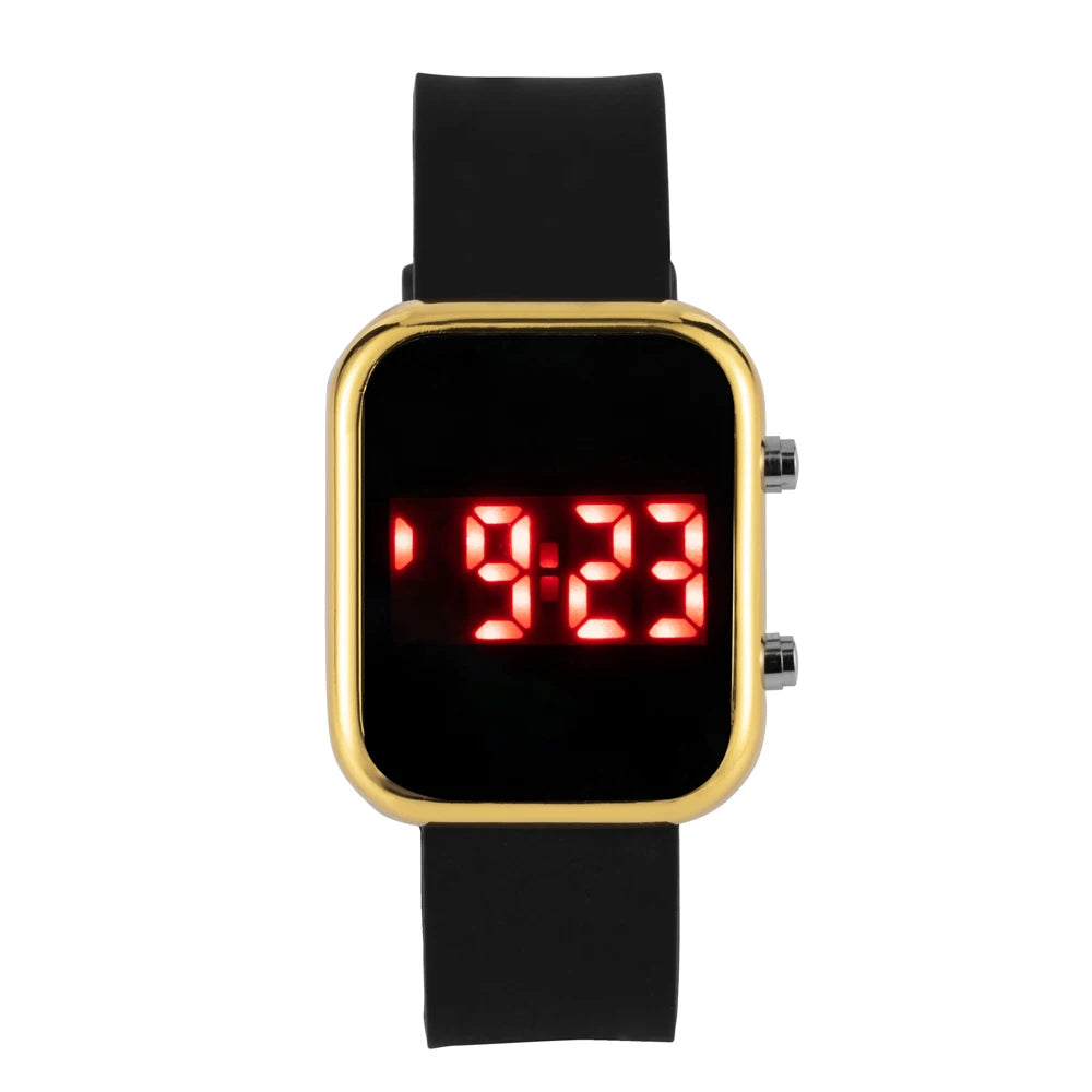 LED Digitaluhr Unisex Sport Wasserdicht – Fashion Casual Herren Damen Teenager Studenten