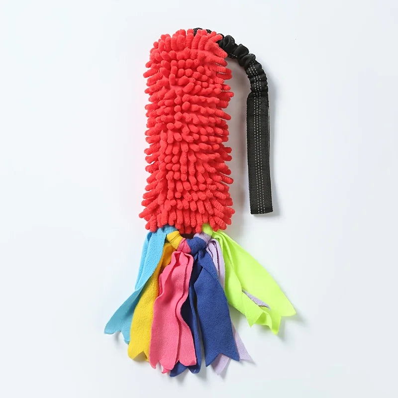 Jouet Corde Chien Anti-Déchirure – Balle Colorée Peluche Puzzle Interactif Dentition