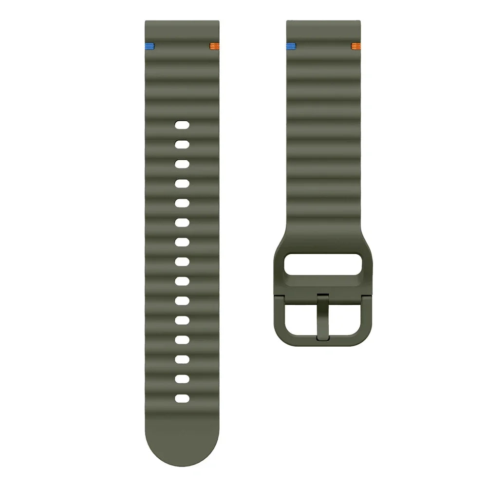 22mm Silikonarmband Xiaomi Watch 2 Pro S4 S3 S2 S1 Active Mi Watch Color 2 – Sportwelle
