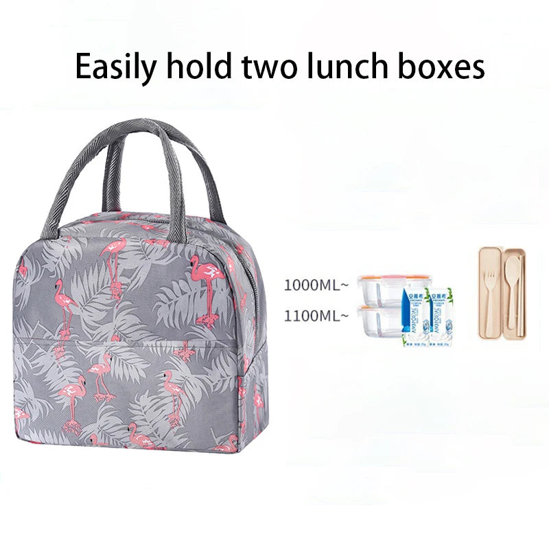 Lunch Bag Isotherme Cartoon – Sac Repas Thermique Pique-Nique Conservation Glacière Enfant