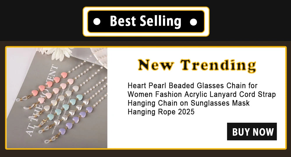 Chaîne de Lunettes Cristal Colorée – Cordon Lunettes de Soleil & Collier Tendance | Accessoire Femme