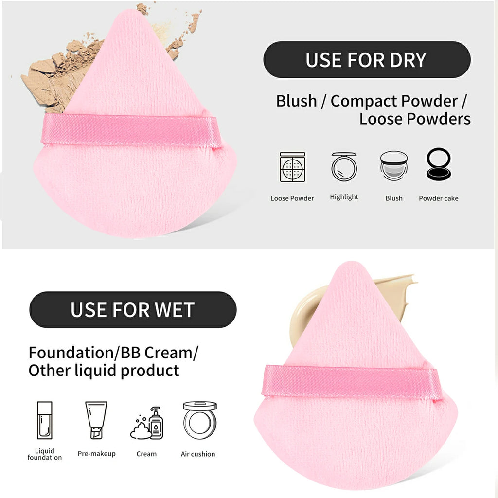 Kit Outils Maquillage 11 Pcs MAANGE – 4 Pinceaux, Puff Poudre, Éponge, Coussin d’Air & Correcteur | Set Complet Fard à Paupières