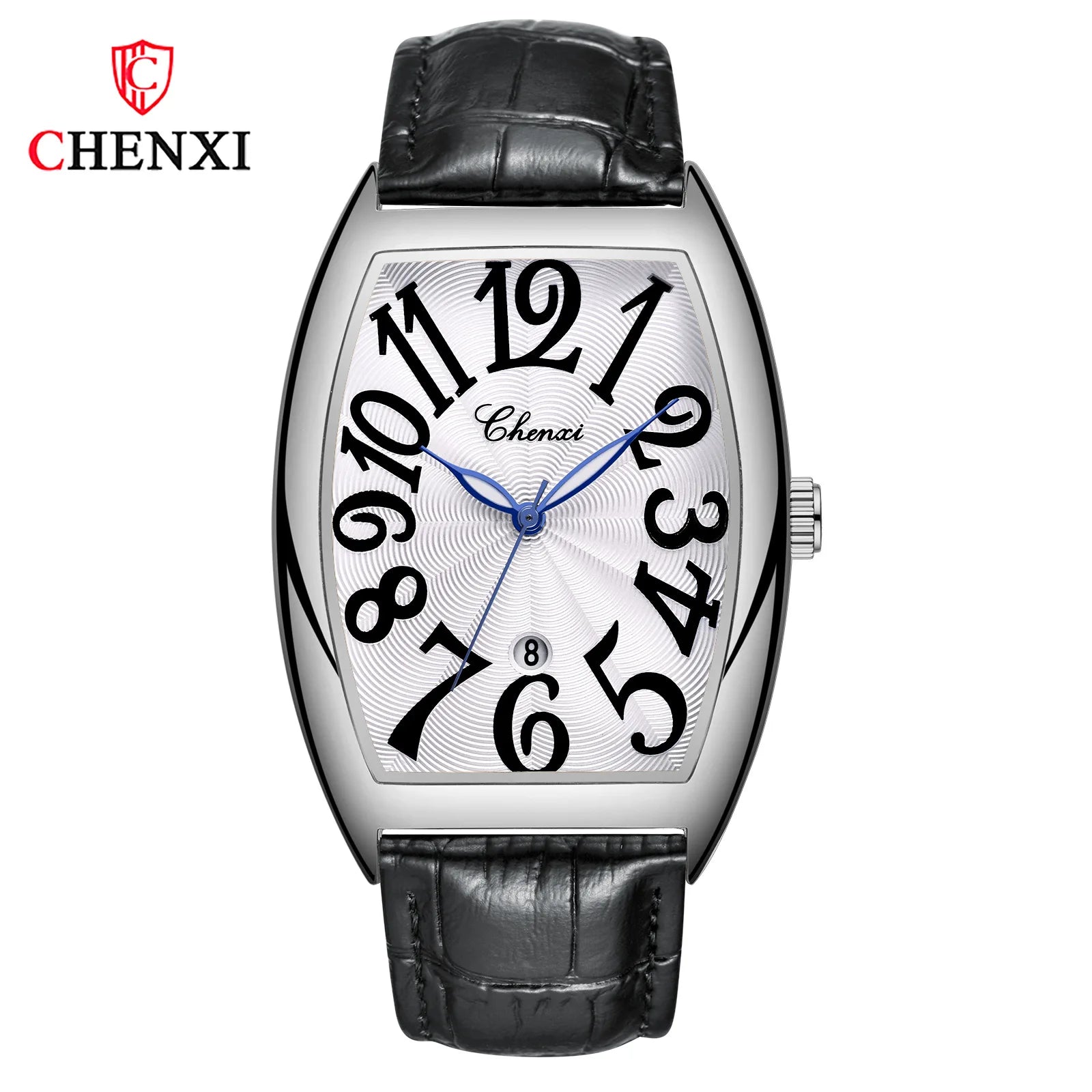 Montre Homme Bracelet Cuir Luxe Fashion Lumineux Quartz Calendrier Étanche Élégante Intemporelle | Montre Homme Cuir Luxe Fashion Lumineux Premium