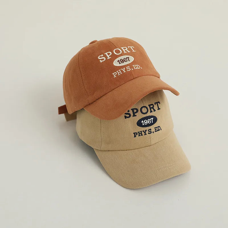 Casquette Enfant Réglable Lettre – Bob Anti-UV Garçon Fille Printemps Été Automne Outdoor