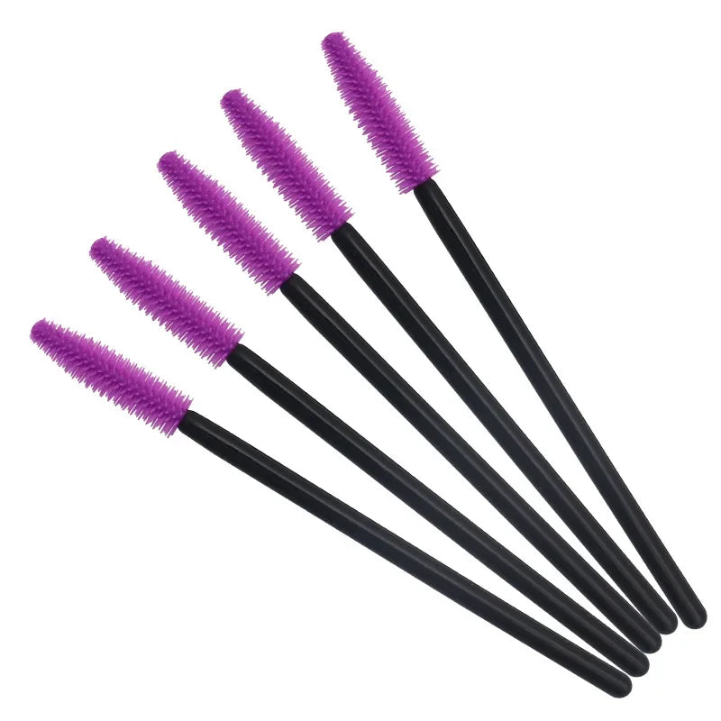 Brosses Silicone Cils Jetables – Lot 50 Pcs | Applicateur Mascara & Extension