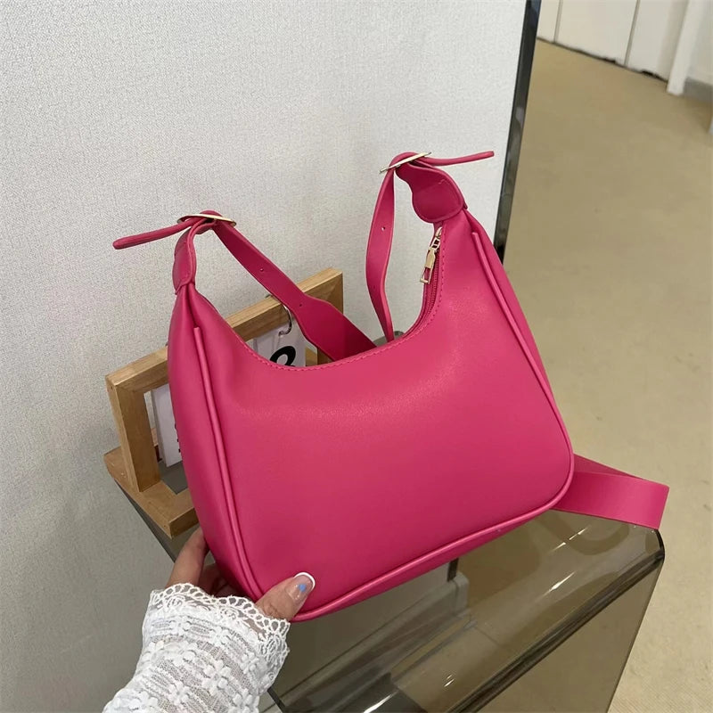 Sac à Main Femme Cuir Luxe – Pochette Bandoulière Élégante Mode Tendance