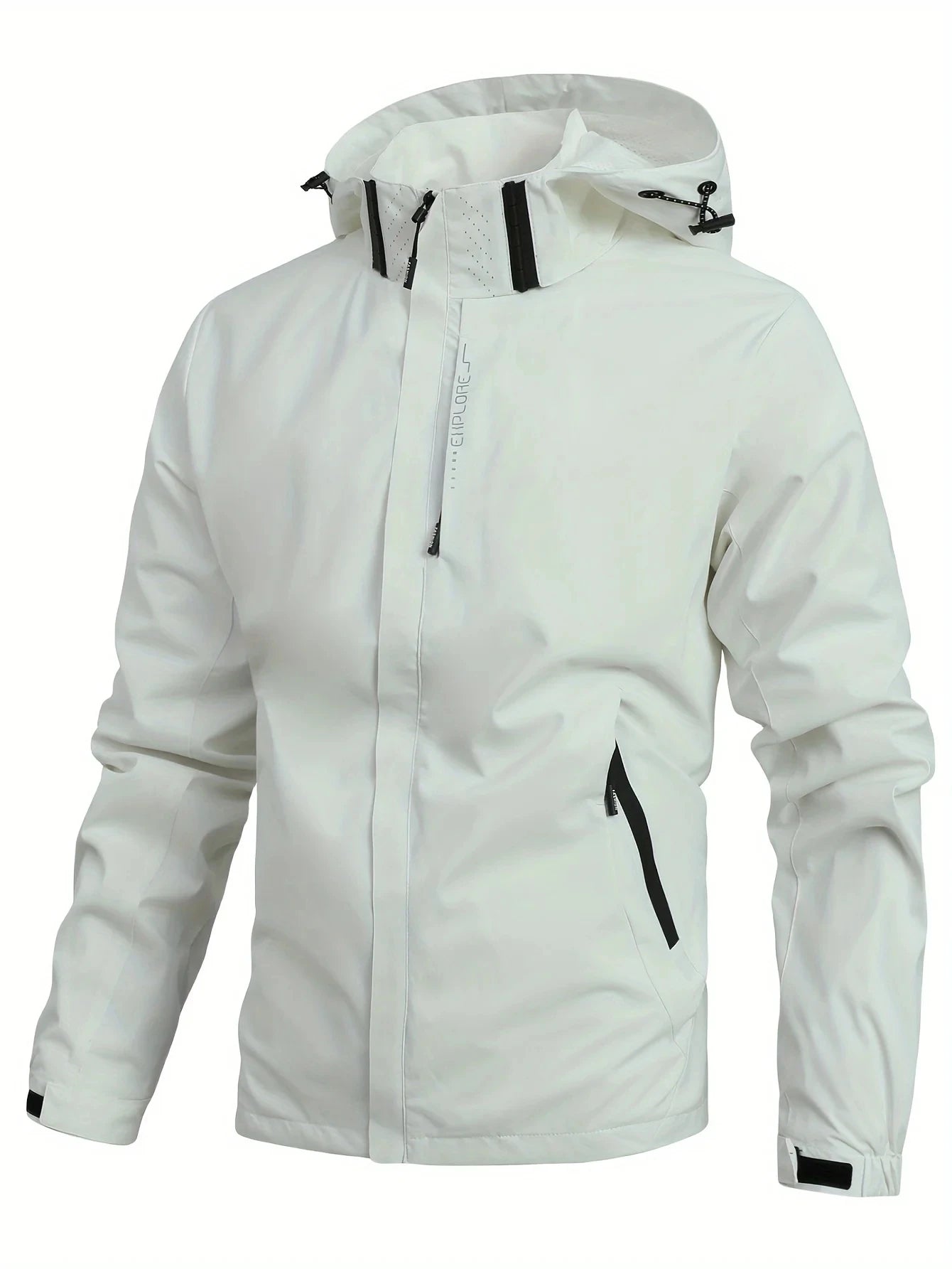 Herren Leichte Kapuzen-Regenjacke – Outdoor-Windjacke zum Wandern und Klettern | Herren Sportmode
