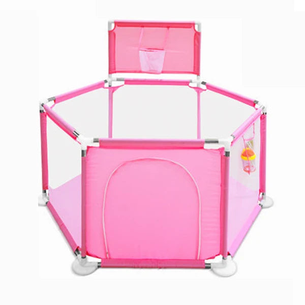 IMBABY Parc Bébé Sécurisé – Barrière de Protection Enfant | Piscine à Balles, Aire de Jeux Modulable Nouveau-Né
