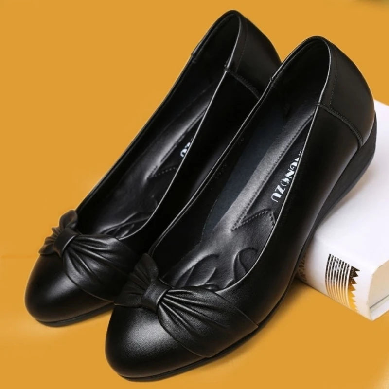 Loafers Cuir Verni Flat Femme Été 2023 – Légers Confortables Casual Outdoor Étudiantes