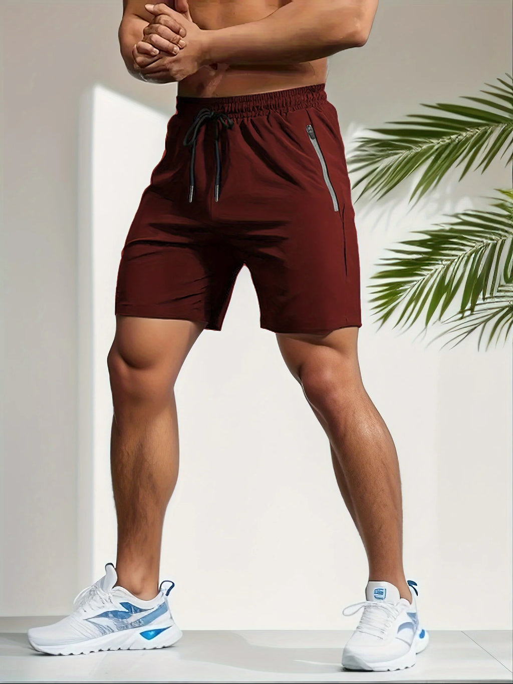 Short Homme Sport Séchage Rapide Respirant Gym Workout Running Cyclisme Cordon Taille Été Léger Confortable | Short Sport Séchage Rapide Premium