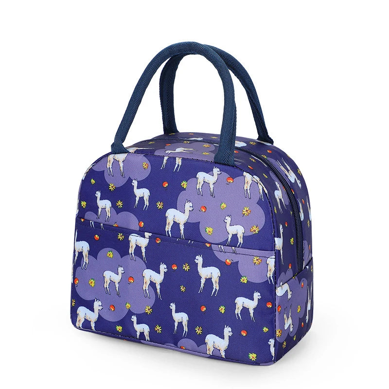 Lunch Bag Isotherme Cartoon – Sac Repas Thermique Pique-Nique Conservation Glacière Enfant